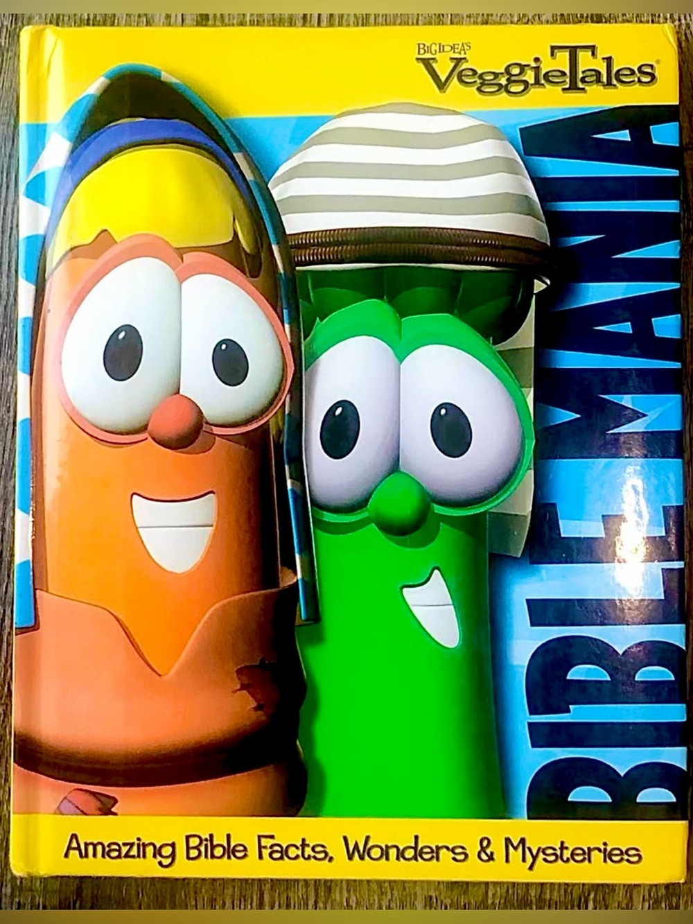Veggie Tales Bible Mania Amazing Bible Facts Wonders & Mysteries Children’s Book